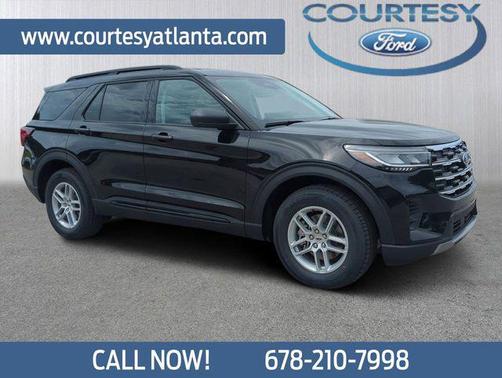 Agate Black Metallic 2026 Ford Explorer Active