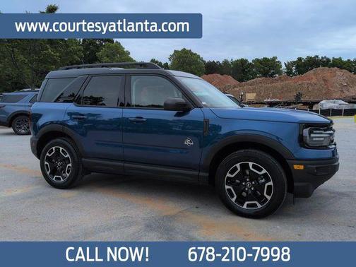 ATLAS BLUE METALLIC 2023 Ford Bronco Sport Outer Banks