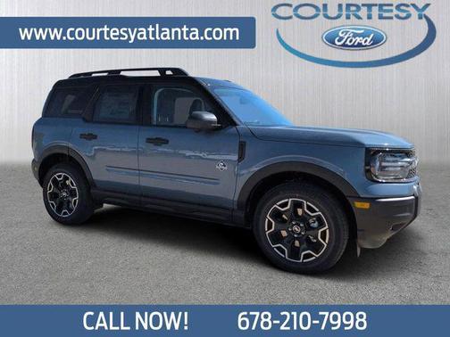 AZURE GRAY METALLIC TRI-COAT 2026 Ford Bronco Sport Outer Banks SUV