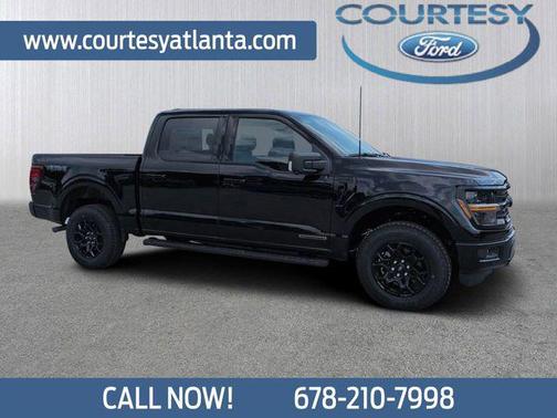 AGATE BLACK METALLIC 2025 Ford F-150 XLT Truck