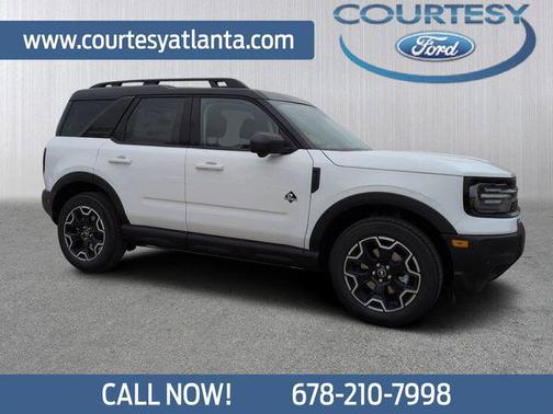 OXFORD WHITE 2025 Ford Bronco Sport Outer Banks SUV
