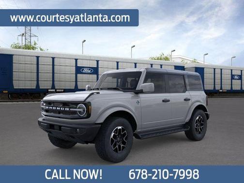 Avalanche Gray 2026 Ford Bronco Outer Banks