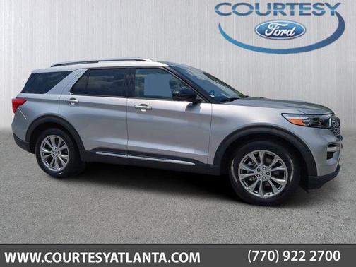 ICONIC SILVER METALLIC 2021 Ford Explorer Limited