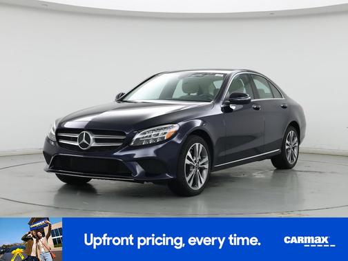 Blue 2021 Mercedes-Benz C-Class