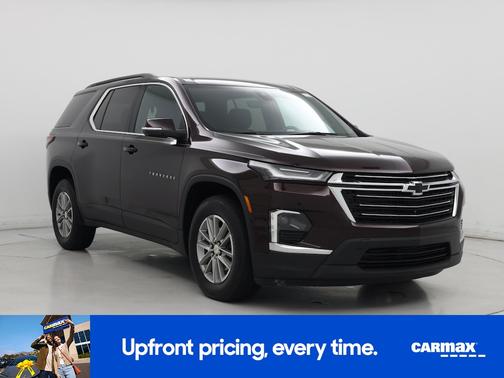 Burgundy 2023 Chevrolet Traverse LT Cloth