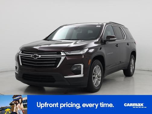 Burgundy 2023 Chevrolet Traverse LT Cloth