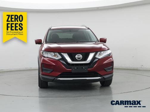 Red 2018 Nissan Rogue SV