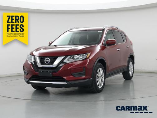 Red 2018 Nissan Rogue SV