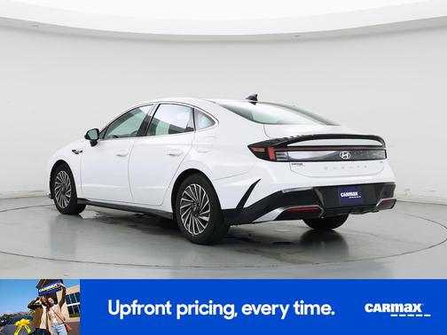 White 2025 Hyundai SONATA Hybrid SEL