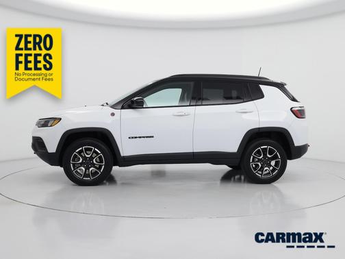 White 2025 Jeep Compass Trailhawk