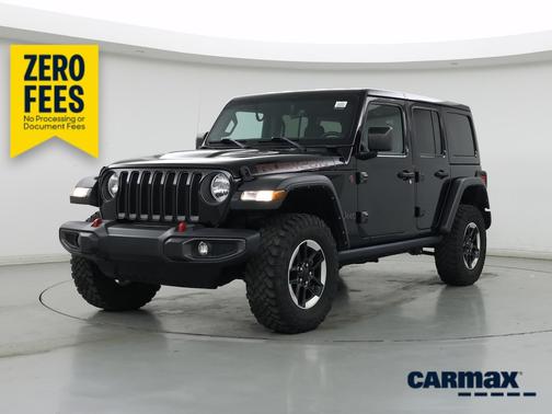Black 2022 Jeep Wrangler Unlimited Rubicon