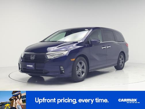 Blue 2021 Honda Odyssey EX
