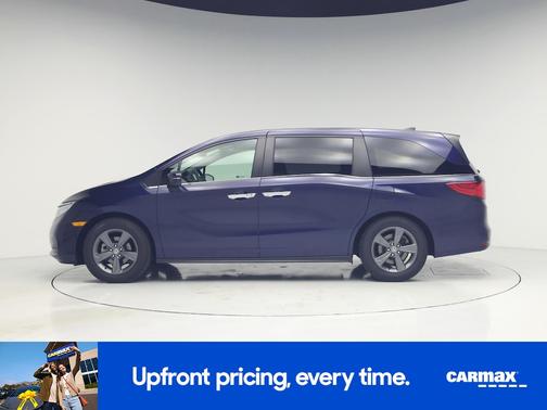 Blue 2021 Honda Odyssey EX