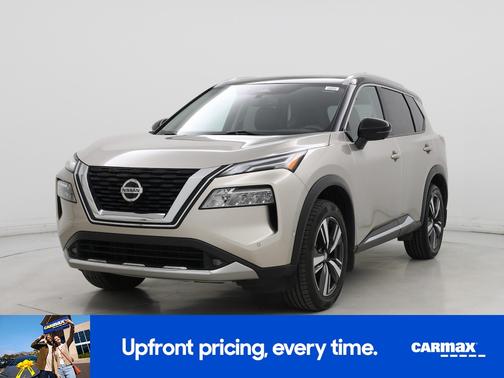 Gold 2021 Nissan Rogue Platinum