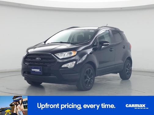 Black 2020 Ford EcoSport SE