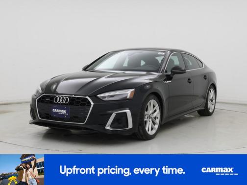 Black 2024 Audi A5 Sportback Premium Plus