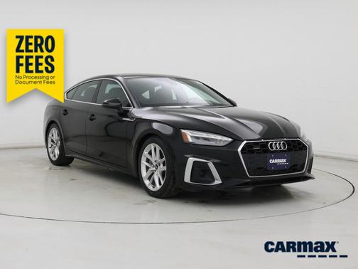 Black 2024 Audi A5 Sportback Premium Plus