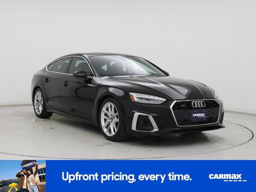 Black 2024 Audi A5 Sportback Premium Plus