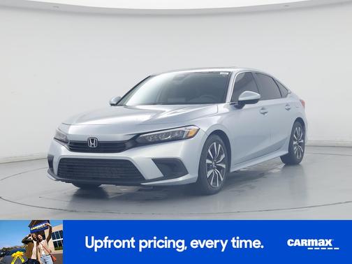 Blue 2022 Honda Civic EX