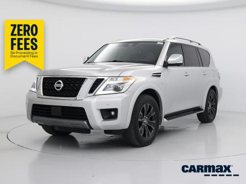 Gray 2020 Nissan Armada Platinum