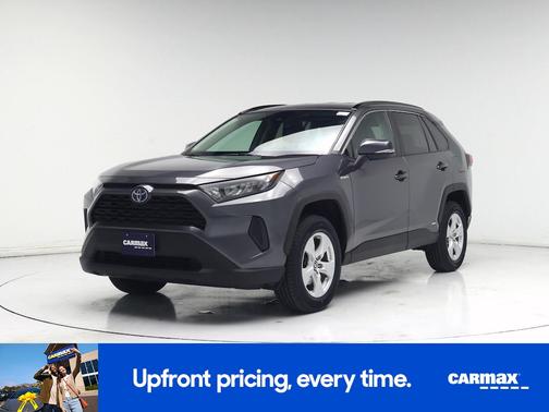 Gray 2021 Toyota RAV4 Hybrid LE
