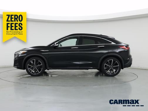 Black 2023 INFINITI QX55 Essential