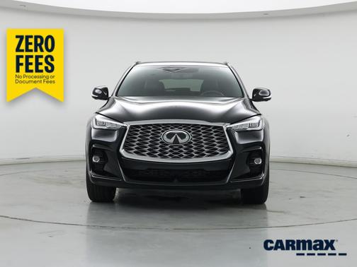 Black 2023 INFINITI QX55 Essential