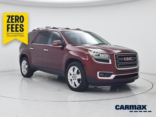 Red 2017 GMC Acadia Limited