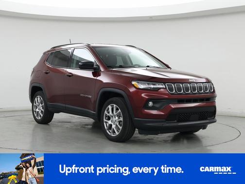 Burgundy 2022 Jeep Compass Latitude Lux