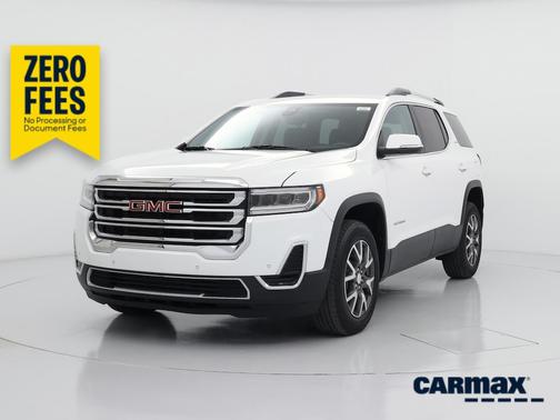 White 2022 GMC Acadia SLE