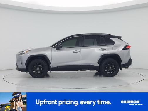 Silver 2022 Toyota RAV4 Hybrid XSE