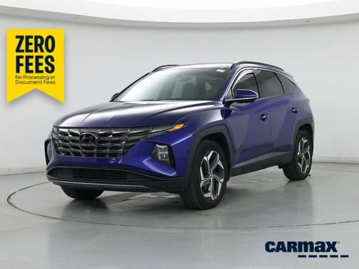 Blue 2022 Hyundai TUCSON Limited