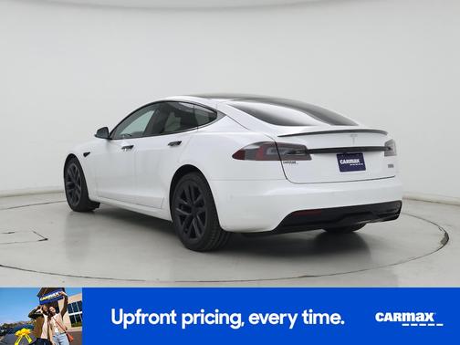 White 2021 Tesla Model S Plaid