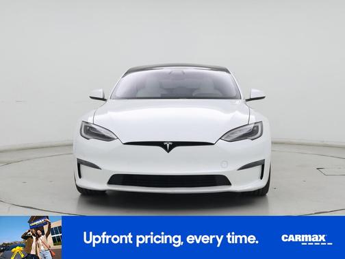 White 2021 Tesla Model S Plaid