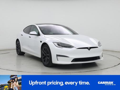 White 2021 Tesla Model S Plaid