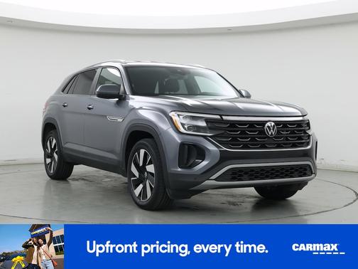 Gray 2024 Volkswagen Atlas Cross Sport SE w/Tech