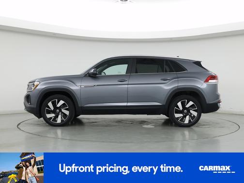 Gray 2024 Volkswagen Atlas Cross Sport SE w/Tech