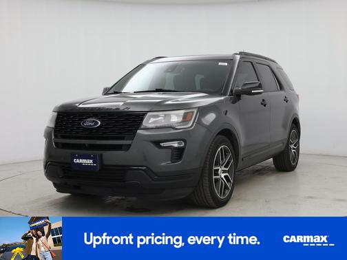 Gray 2018 Ford Explorer Sport