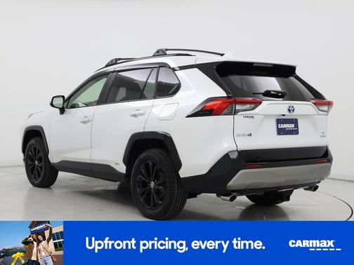 White 2023 Toyota RAV4 Hybrid SE