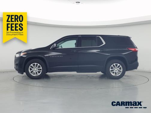 Black 2021 Chevrolet Traverse LS