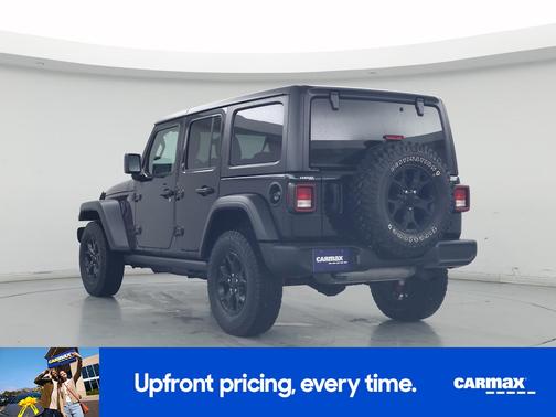 Black 2021 Jeep Wrangler Unlimited Willys
