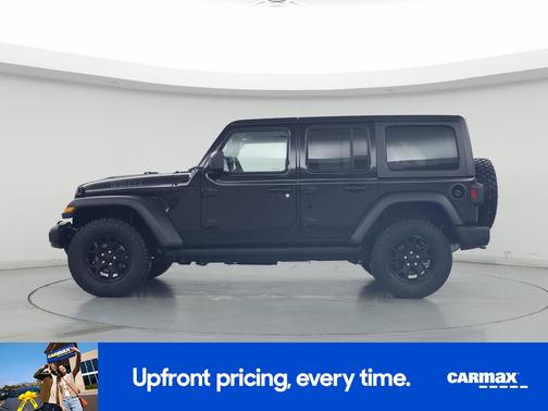 Black 2021 Jeep Wrangler Unlimited Willys