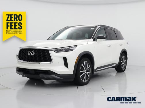 White 2023 INFINITI QX60 Autograph