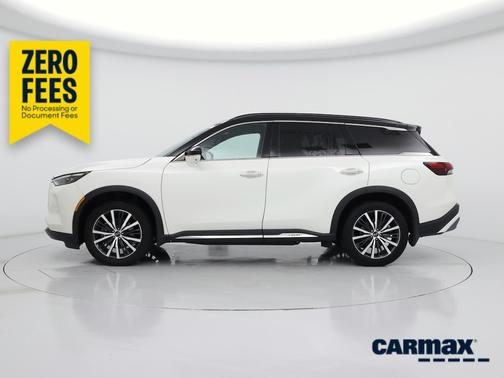 White 2023 INFINITI QX60 Autograph