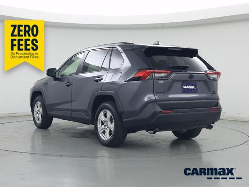 Gray 2021 Toyota RAV4 Hybrid LE