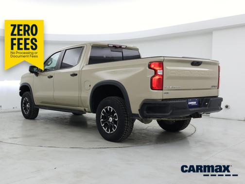 Tan 2022 Chevrolet Silverado 1500 ZR2