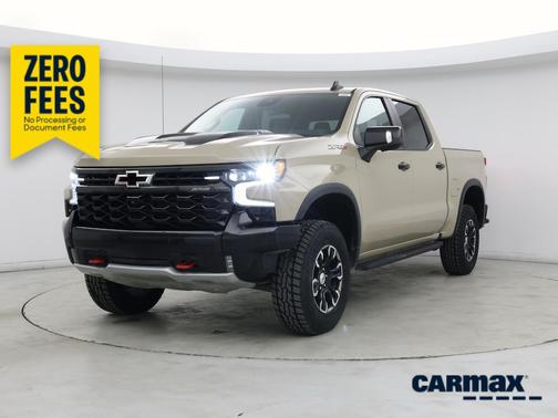 Tan 2022 Chevrolet Silverado 1500 ZR2