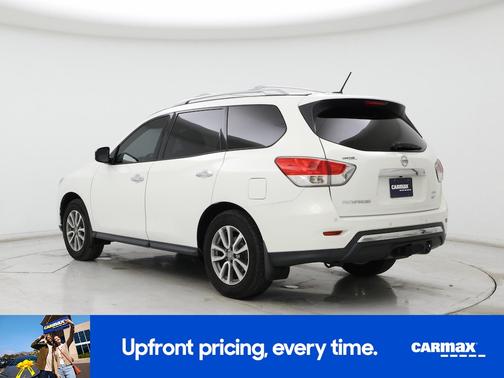 White 2014 Nissan Pathfinder Platinum