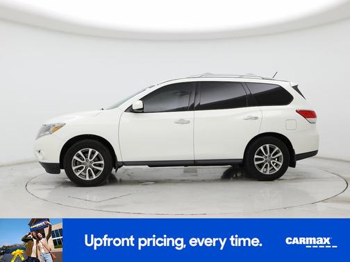 White 2014 Nissan Pathfinder Platinum