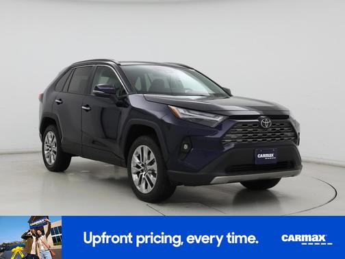 Blue 2025 Toyota RAV4 Limited